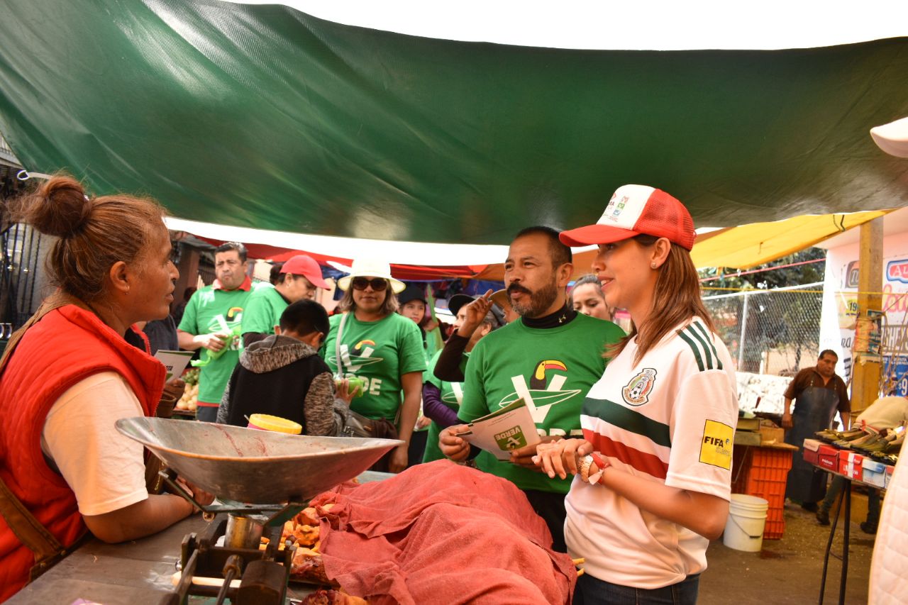 Con las familias del distrito 03 ganaremos el 1 de julio: Sandra Corona